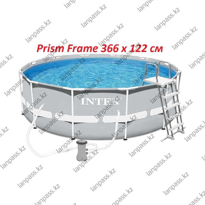 Каркасный бассейн Intex 26718FR размер 366 х 122 см