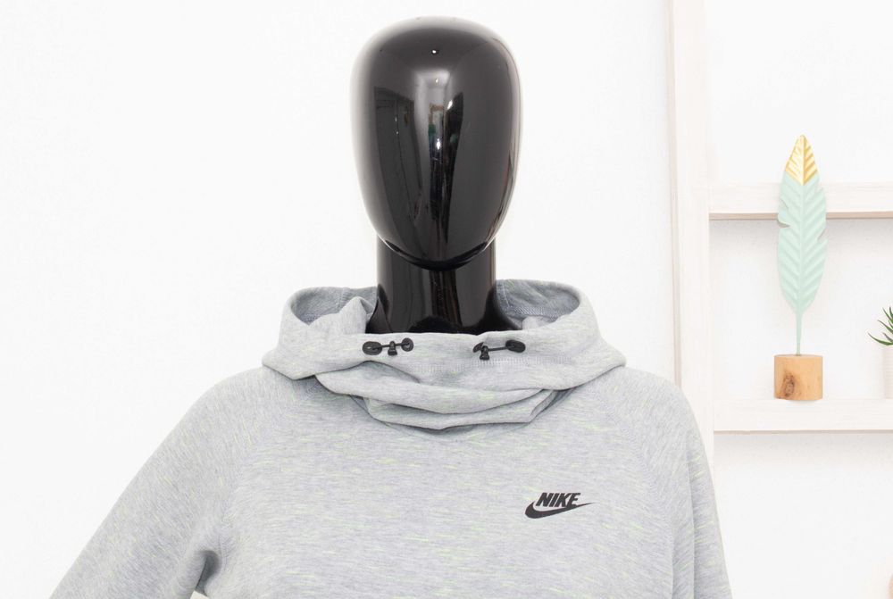 Nike Tech Fleece оригинален дамски суичър сив худи М