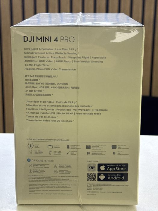 DJI Mini 4 Pro / Ultra Light 249g / 34 mins x 3 / Fly More Combo