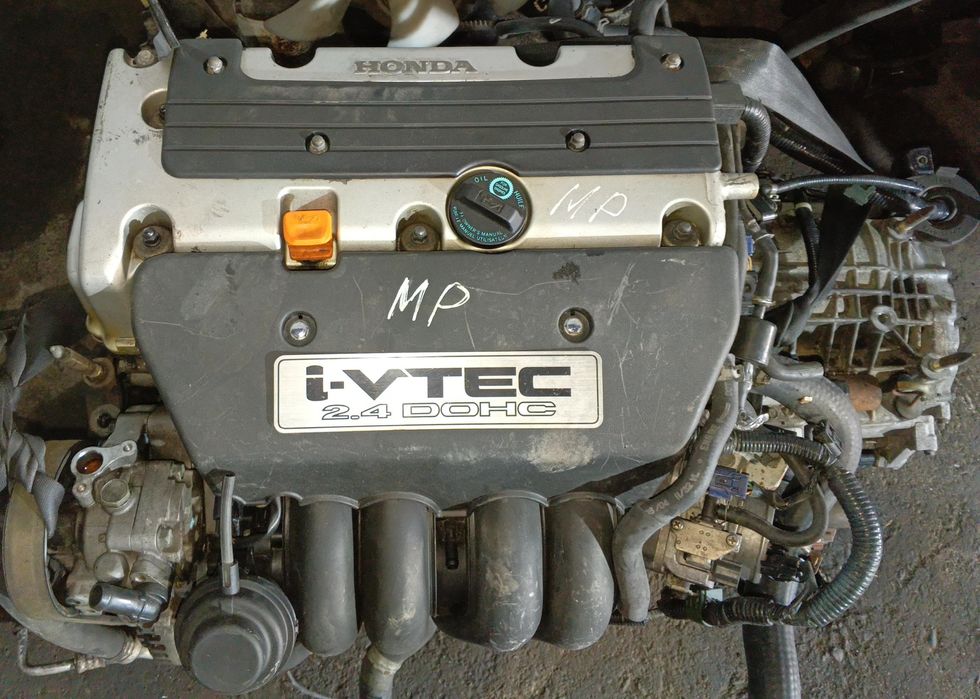 Двигатель.  Honda C-RV K24A1