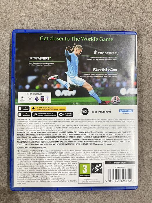 Продам диск Fifa 24 на PS 5