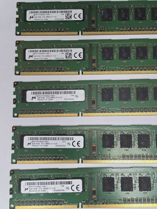 Memorie RAM desktop Micron 4GB DDR3 1600Mhz MT8JTF51264AZ-1G6E1