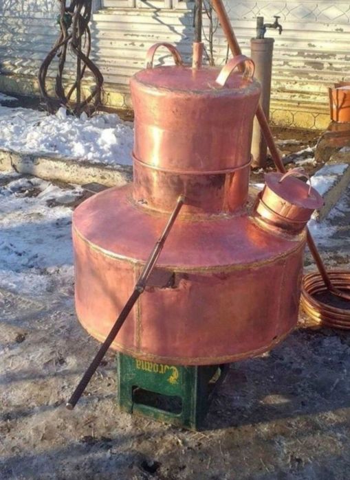 Vindem cazane de țuică 70litre fund 3mm parte 2mm capac 1mm