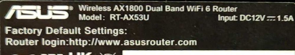 Роутер Wi-Fi RT- AX53U
