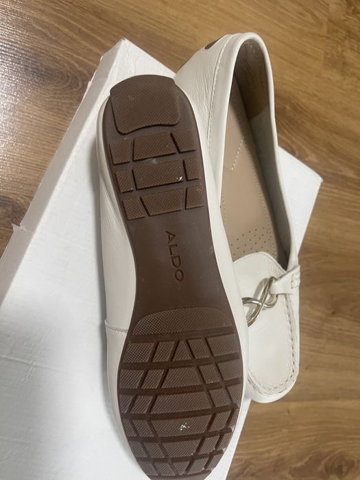 Балетки, кожаные