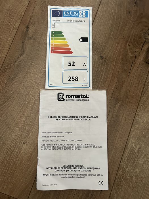 Romstal-Boiler 300l