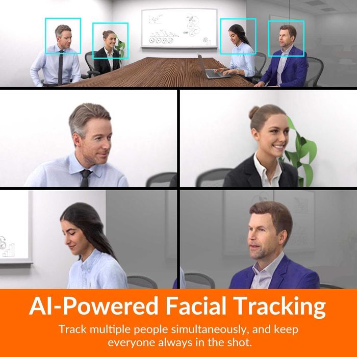 Innex C831 180° панорамна 4K уеб камера с микрофон, AI Face Tracking