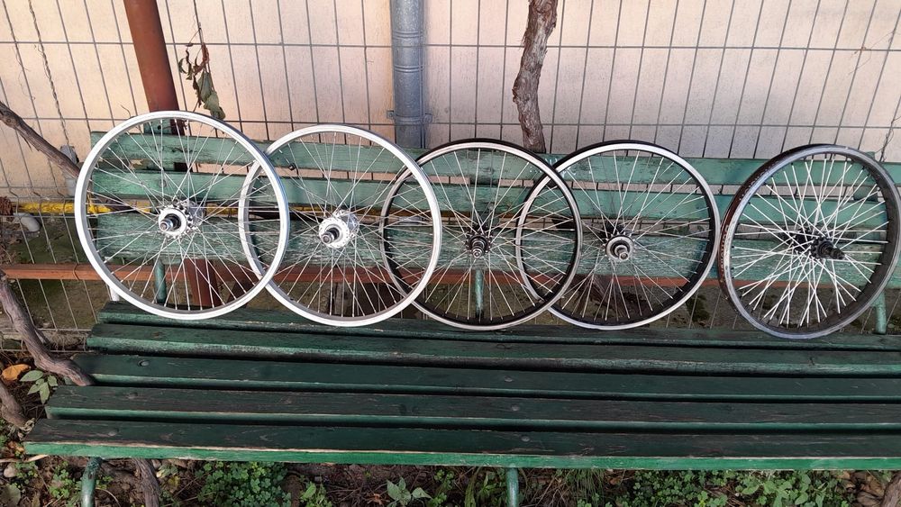 Set roti bicicleta bmx 20 inchi