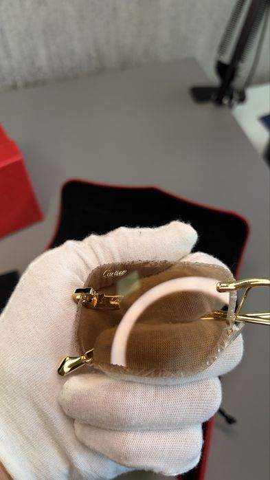 Cartier Diamond Cut-кафяви