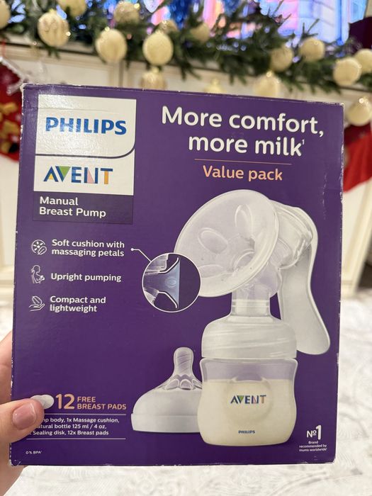 Ручной молокоотсос avent