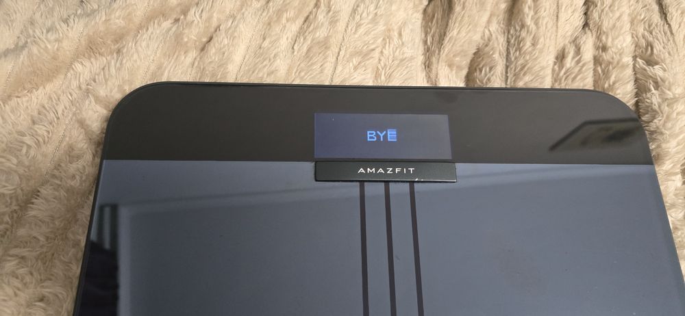 Cantar corporal smart Amazfit Smart Scale, Bluetooth, Wi-Fi, LED