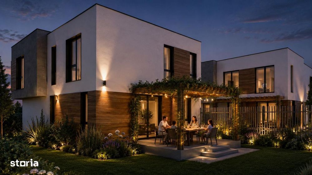 Vila nouă 5 camere | Otopeni Centru | 150 mp utili | Teren 400 mp