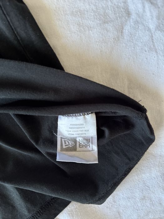 Tricou original NFL – negru – logo frontal – mărimea XL