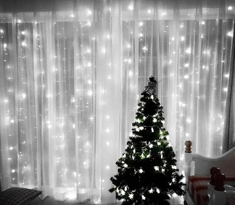 Гирлянды к Новому году.