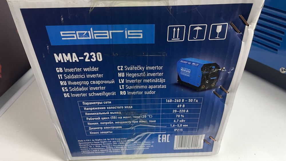 сварка солярис мма-230