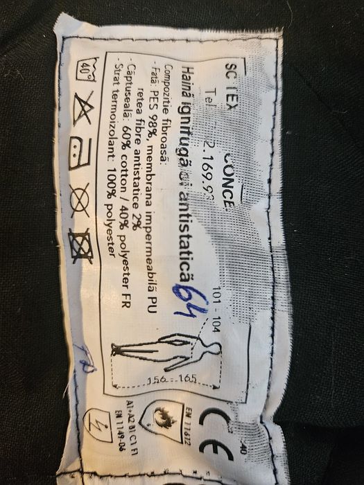 Geaca engie de munca