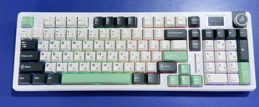 AULA S98Pro беспроводная механическая клавиатура RU/EN-оригинал 3в1