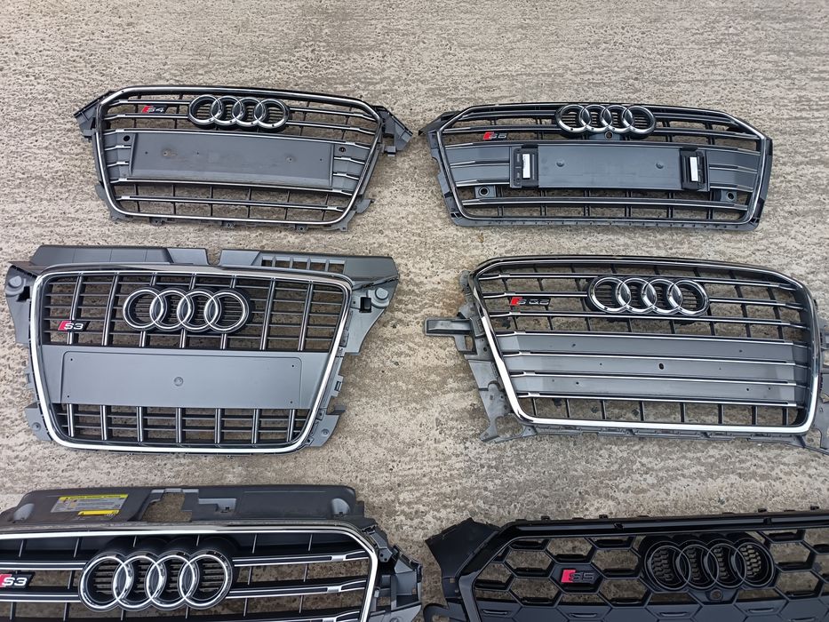 Grila centrala Audi Q5, Q3, A4 Facelift, S3, A5