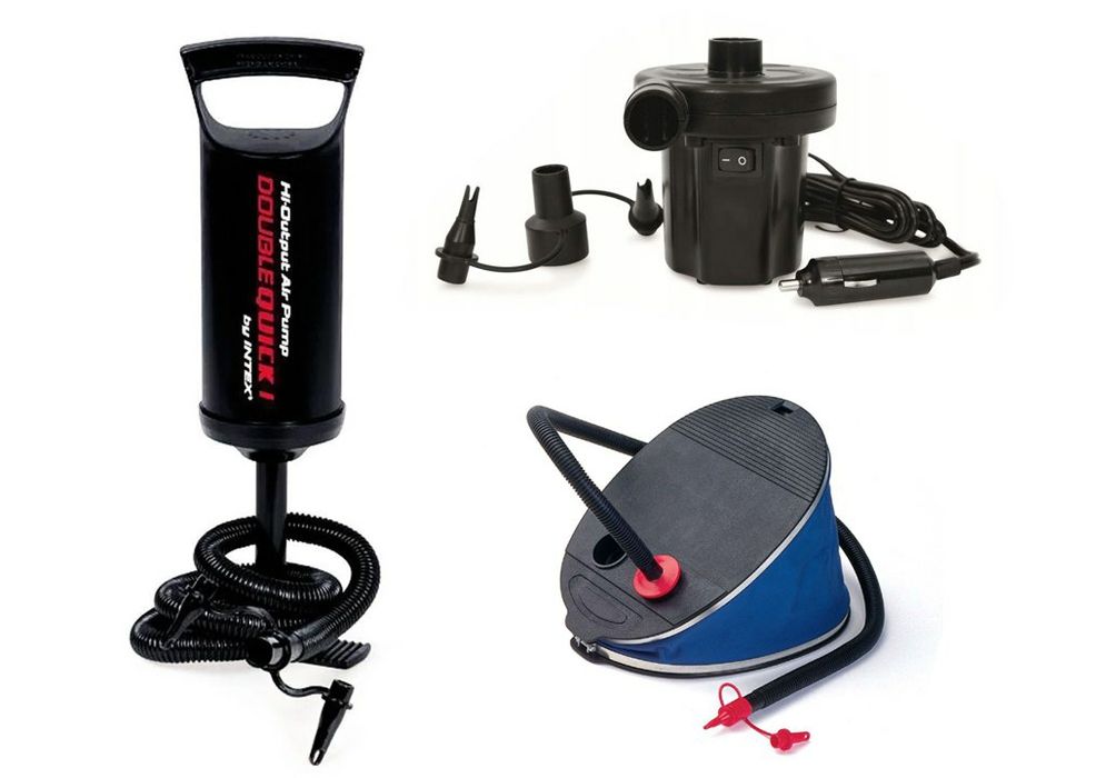 Электронная насос для бассейна, матрасы и батут.INTEX