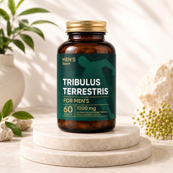 Tribulus Terrestris 1000 mg – Erkaklar uchun biologik faol qo‘shimcha