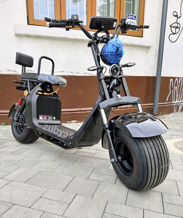 Scuter Electric Smarda  1500W 20Ah  Ediție Specială FullNegru 2026