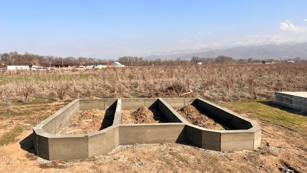 Фундамент опалубка бетон