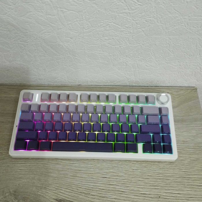 Механическая клавиатура AULA F75PRO GRADIENT  -оригинал 3в1 EN