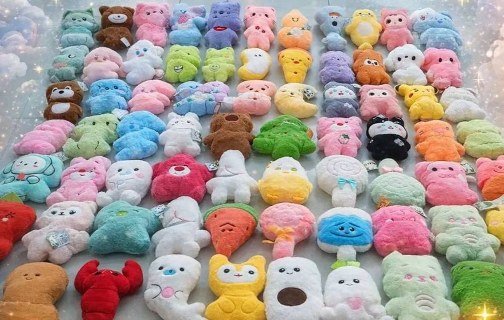 Мягкие игрушки в асортименте, разном виде оптовая цена