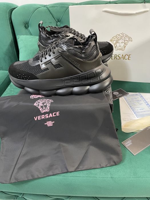 Adidasi Versace Chain Reaction Premium full Box