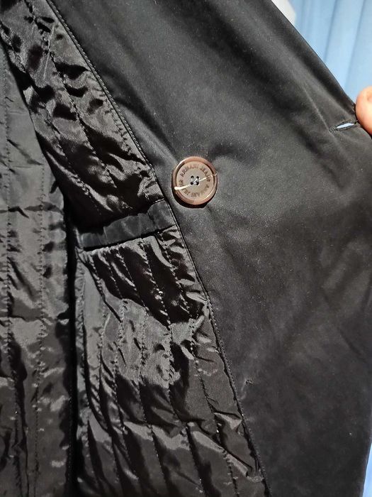 Pardesiu Armani Jeans Men'S Trench Coat Size SX but fits S and M