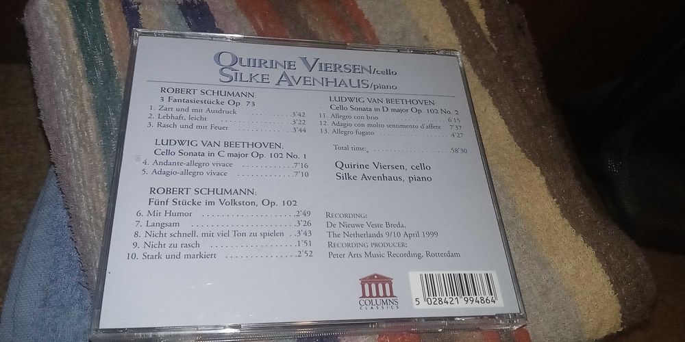 Продавам 2 тройни и 2 единични оригинални диска с класическа музика