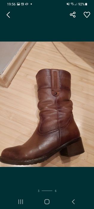 Vand cizme maro piele