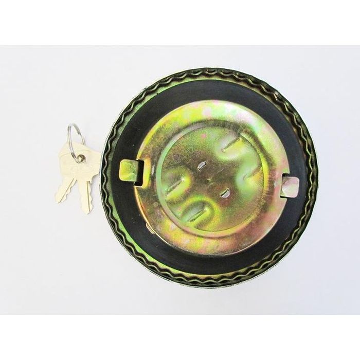 Черна капачка на резервоара за камион