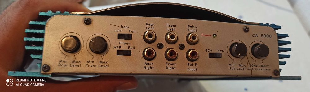 Усилвател за автомобил 900w