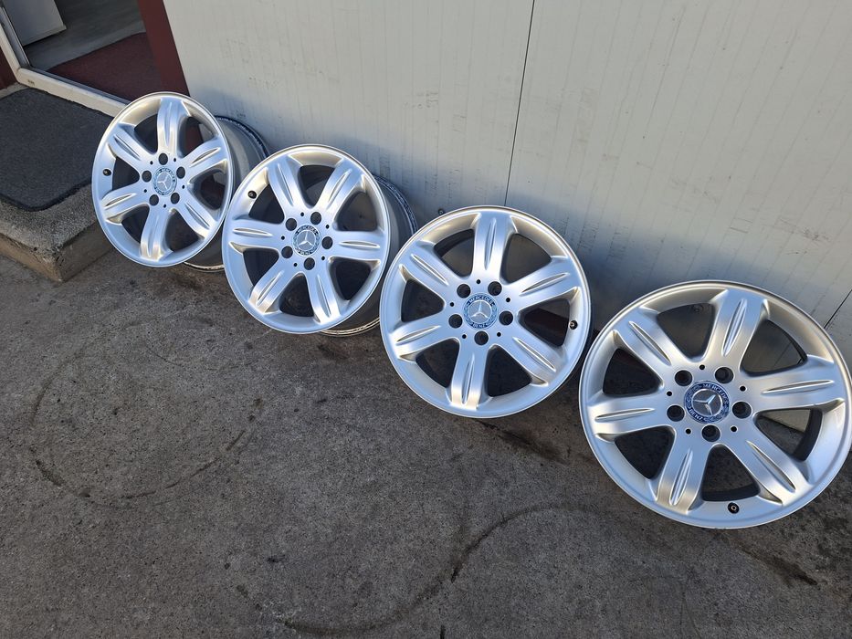 Set jante din aluminiu originale r16 / Mecedes Vw Skoda Seat / 5x112 / ET 33