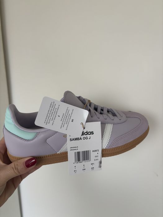 Adidas samba OG 36 - liliac - editie speciala - noi, originali - piele