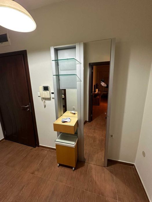 Кухня MDF с вграден хладилник, пералня, котлони, мивка и смесител