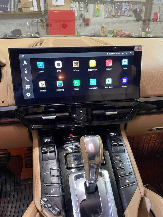 Navigatie Android Porsche Cayenne CarPlay , Android Auto