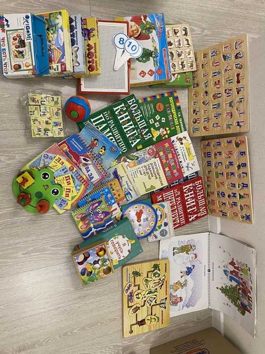 Книги и игры - развивашки для родителей и логопеда