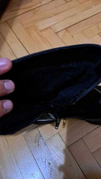 Cizme de piele de bovina barbatesti