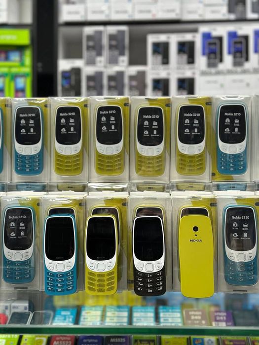 Nokia 3310, 235, 3210, Knopkali liguwkali model markali tella mavjud.