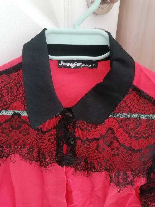 Дамска риза с дантела, S размер