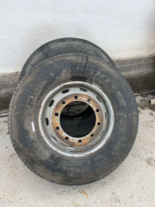Грузавой шина продеться