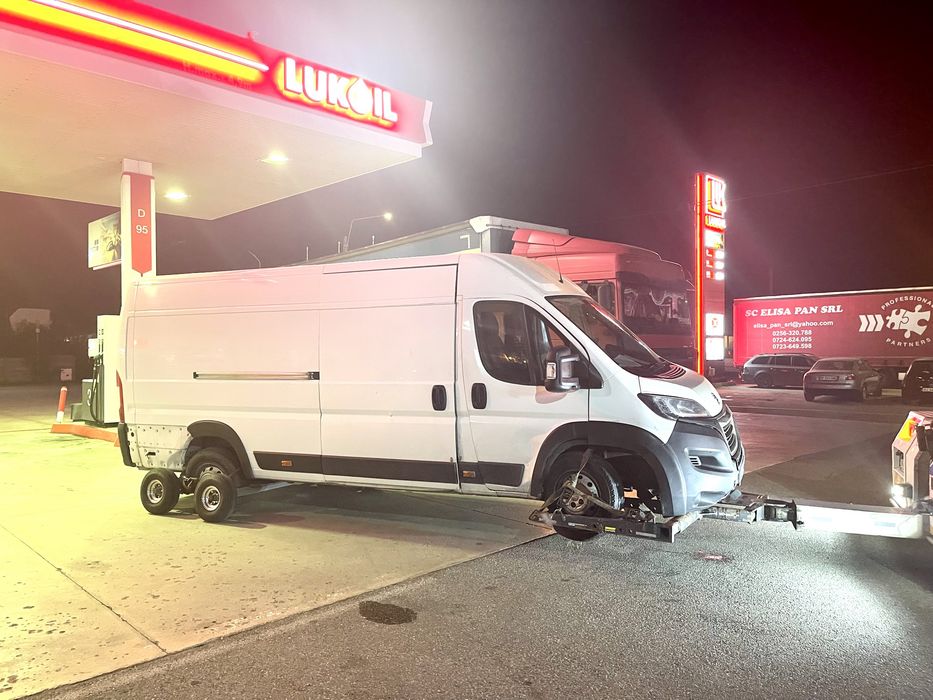 Tractari camioane,remorcari tir,utilaje,masini cu garda joasa