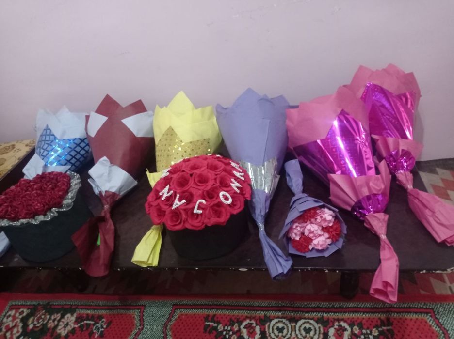 Buket gullar sovgʻa uchun ideal tanlov