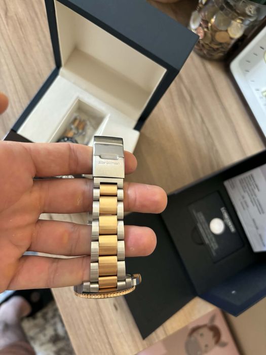 longines hydroconquest 41mm two-tone