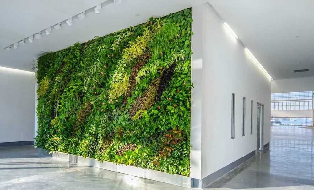 Искусственная трава газон декоративная зелень - фито стена