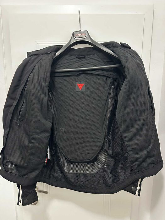 Geacă moto Dainese vară ventilată, protecții + protecție spate, mărimea 52