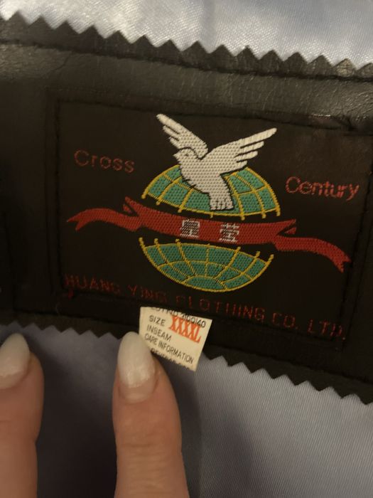 Haina blana artificiala lunga 4XL