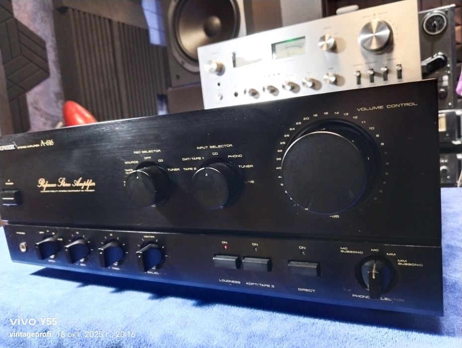 Pioneer A-616 стерео усилитель